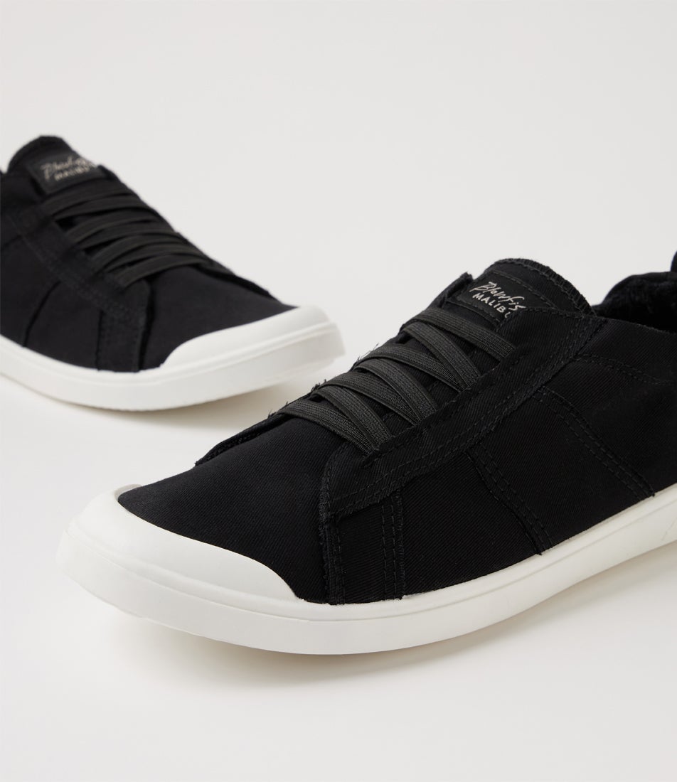 Vex Black Canvas Sneakers