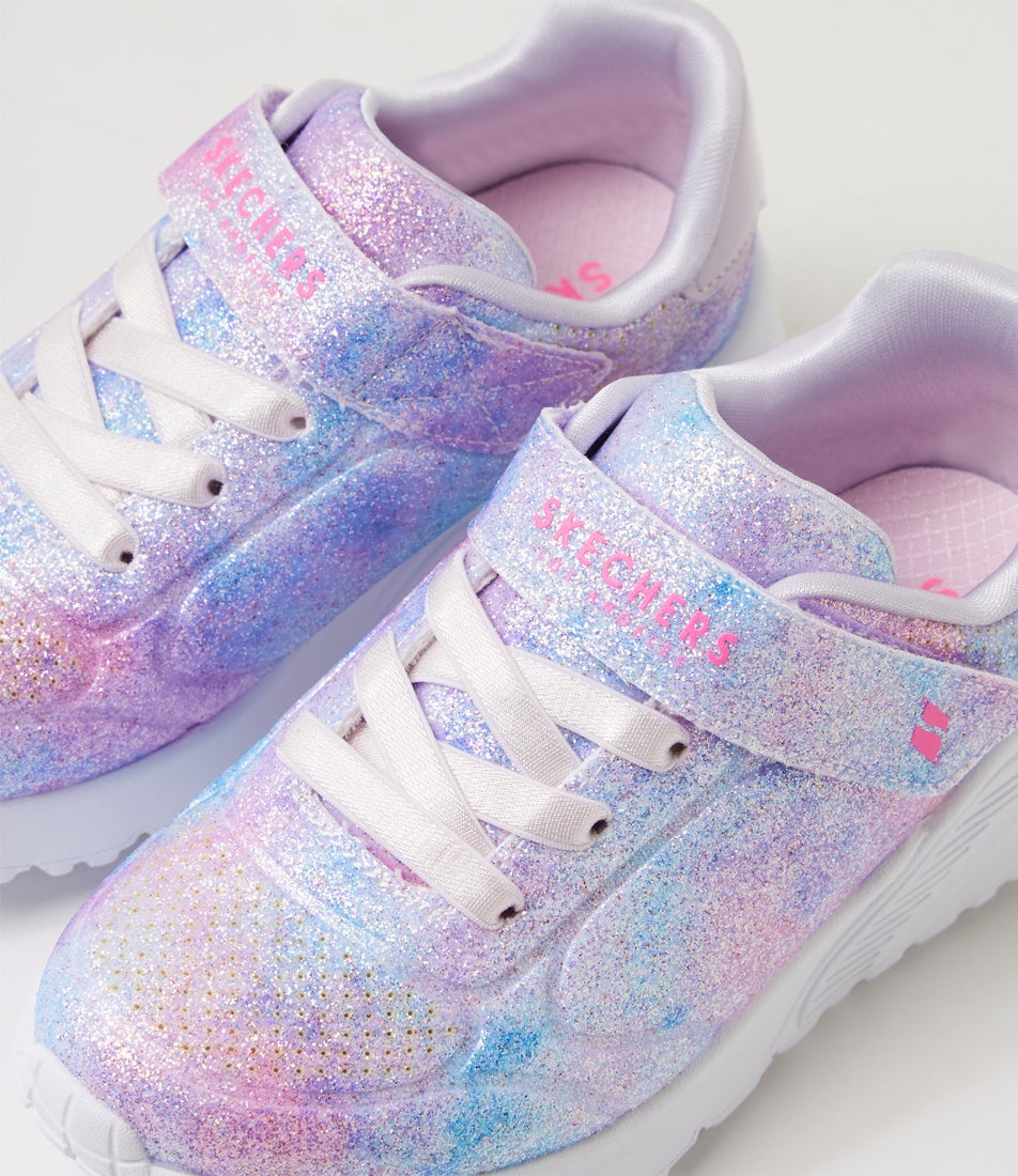 Uno Lite Cloudy Spell Toddler Lavender Multi Fabric Sneakers Uno Lite Cloudy Spell Toddler Lavender Multi Fabric Sneakers