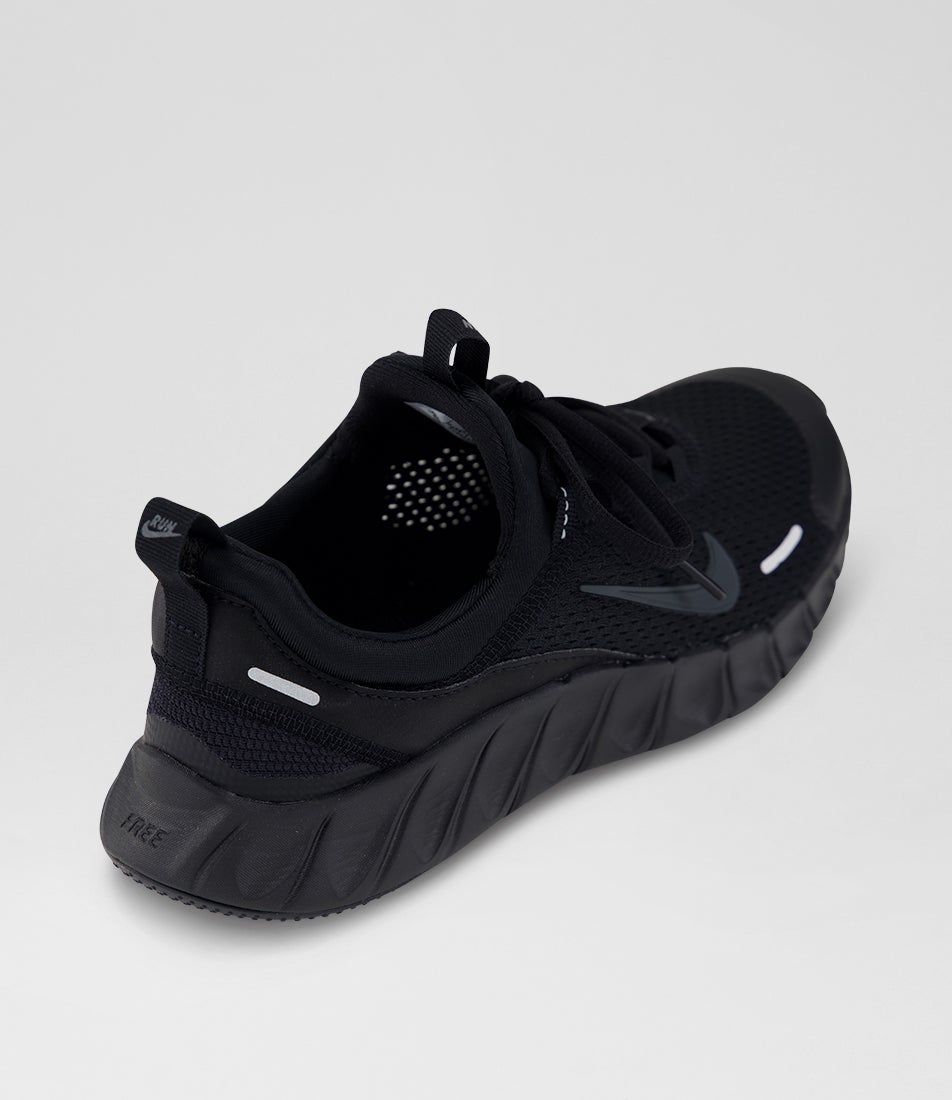 Free Ride Youth Black Anthracite Mesh Lace Ups