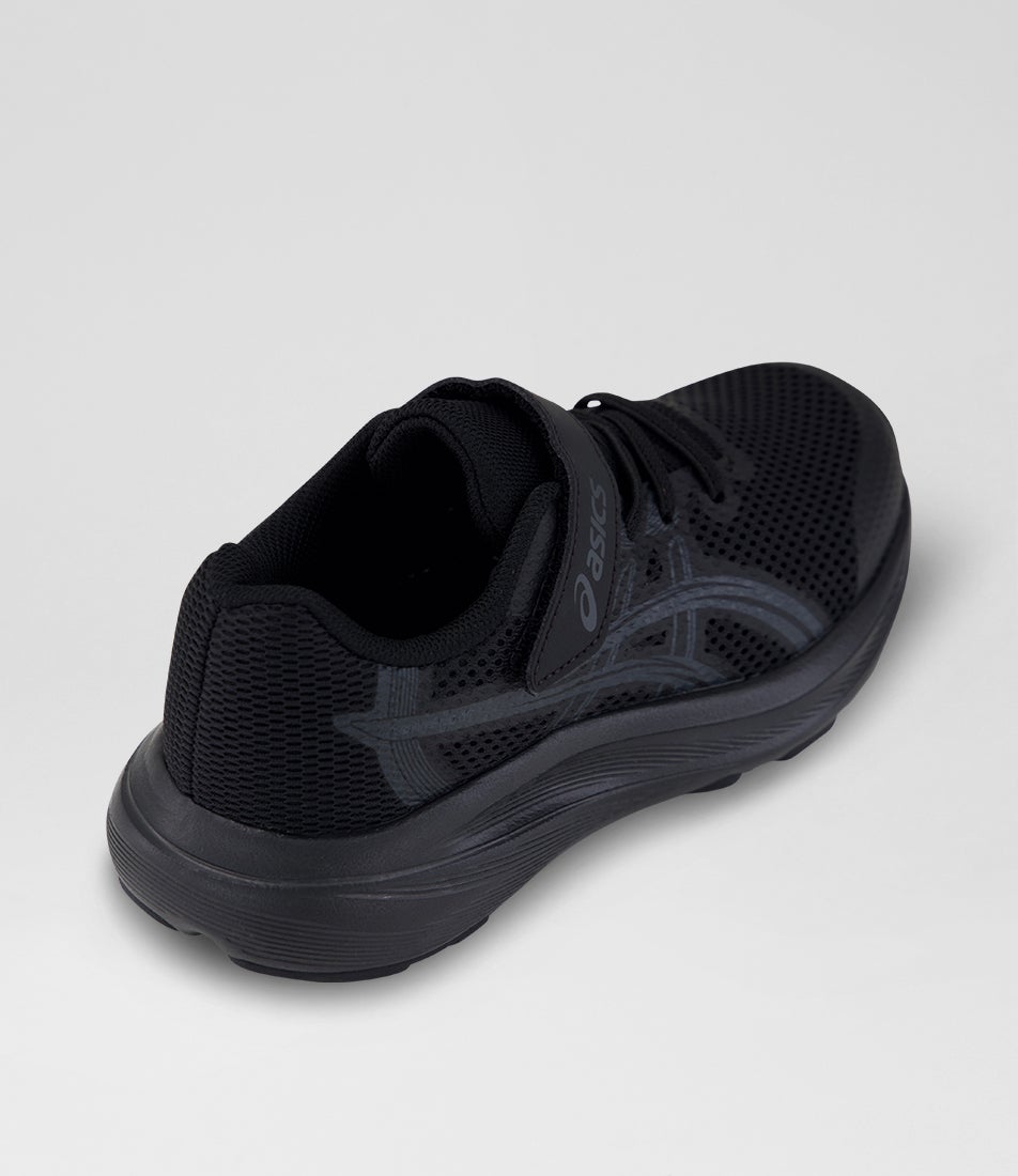 Contend 10 Junior Black Carrier Grey Mesh Sneakers