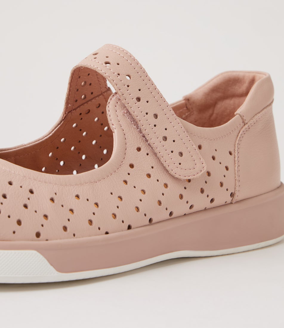 Antho Xf Rose Leather Mary Janes