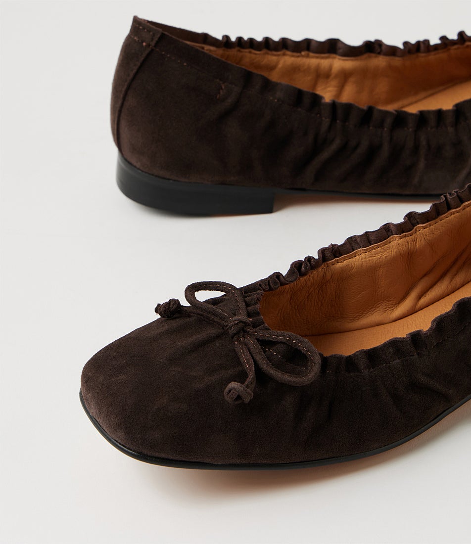 Peppies Choc Suede Ballet Flats Peppies Choc Suede Ballet Flats