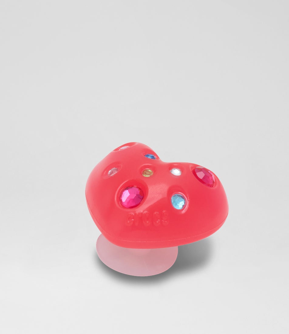 Dainty Pink Heart Jibbitz