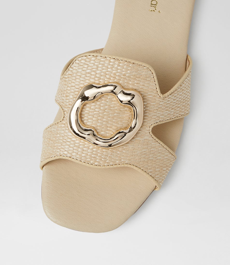 Andery Natural Woven Sandals