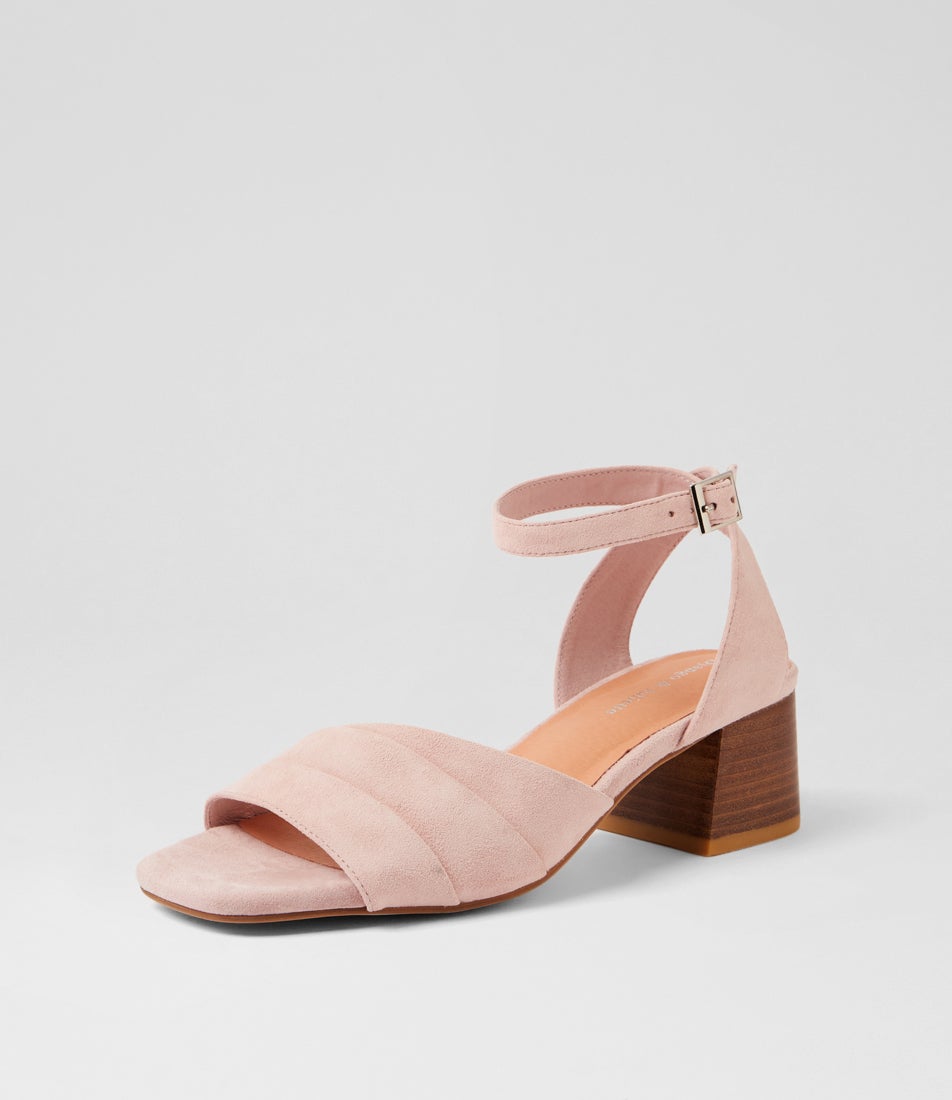 Florenza Mushroom Suede Sandals
