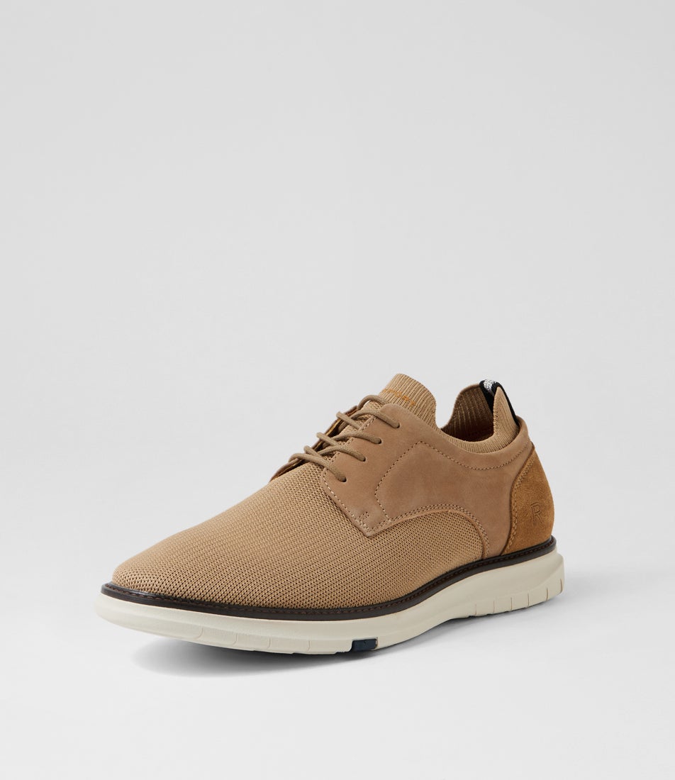 Dooray Taupe Flat Shoes