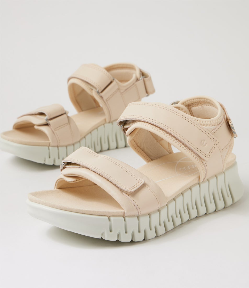Gruuv Sol W Limestone Leather Sandals