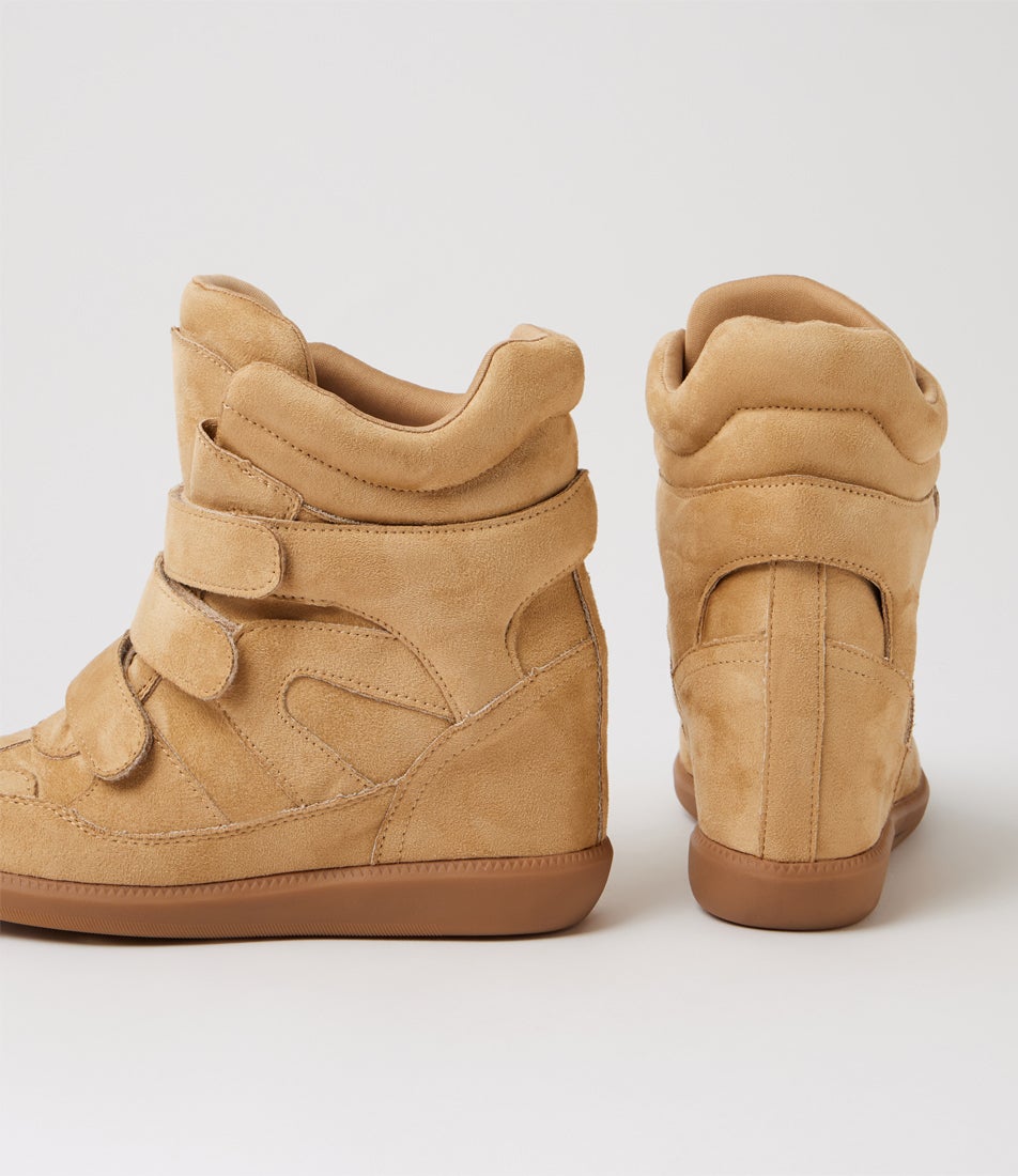 Habit Wheat Microsuede Heels