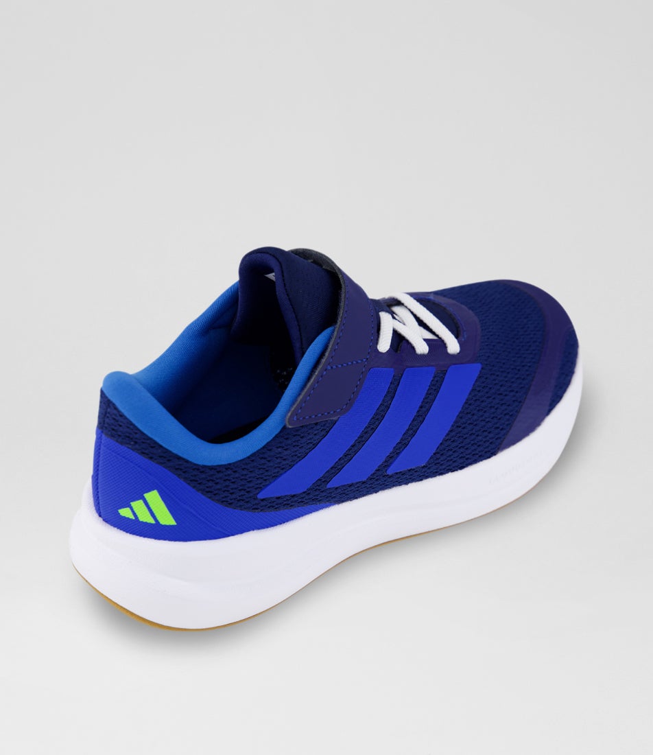 Runfalcon 6 Junior Blue Bright Royal Lucid Lemon Mesh Sneakers