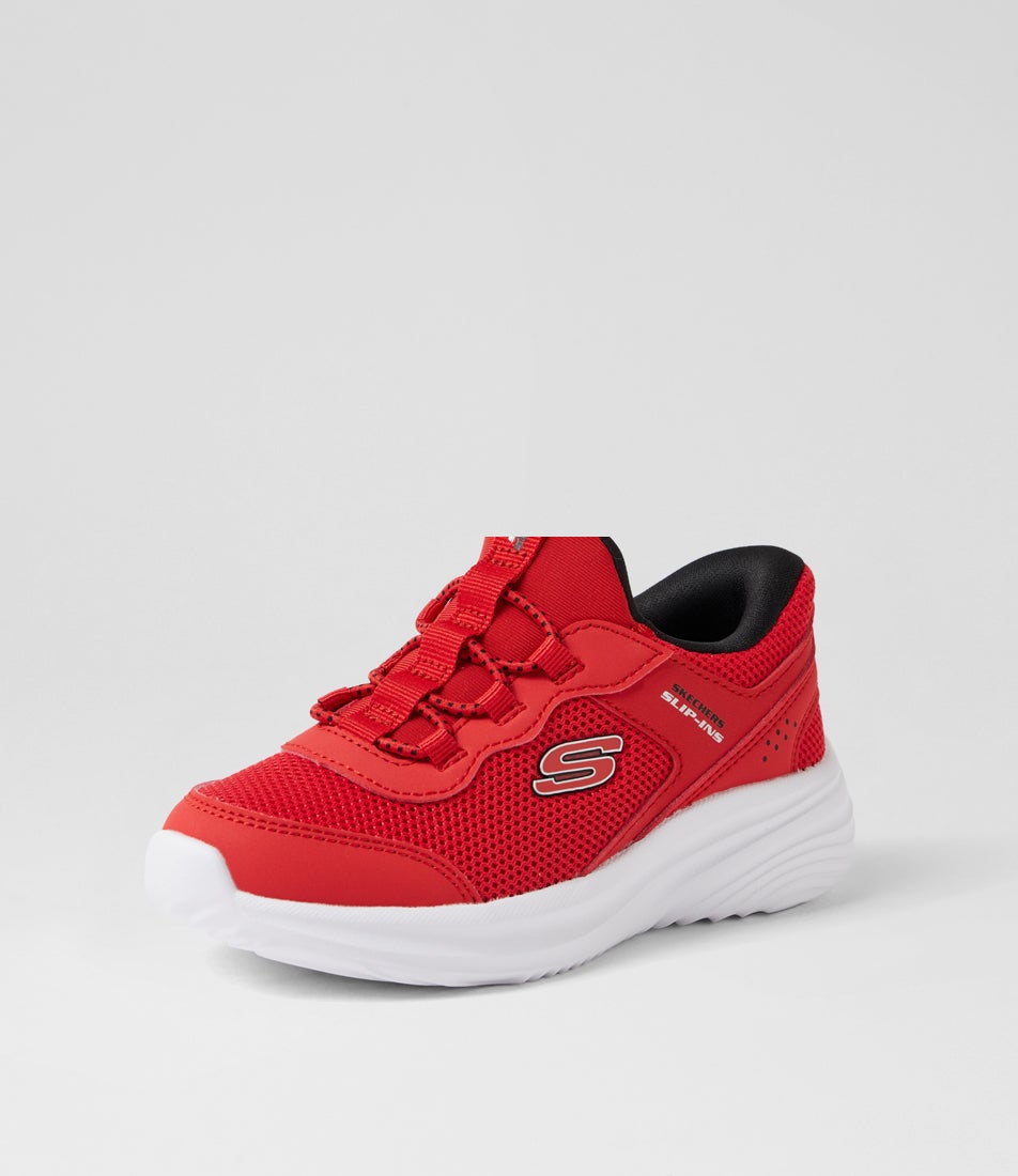 Bounder Pro Toddler Red Mesh Lace Ups