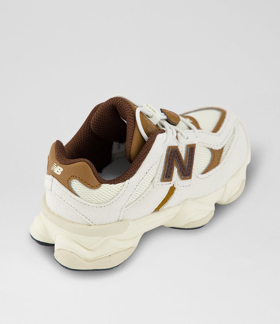 9060 Toddler Breakfast Tea Angora Suede Sneakers