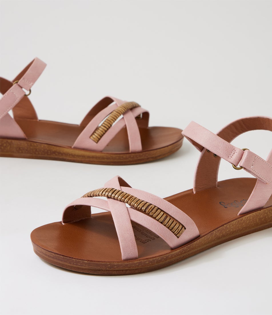 Kelia Blush Mix Sandals