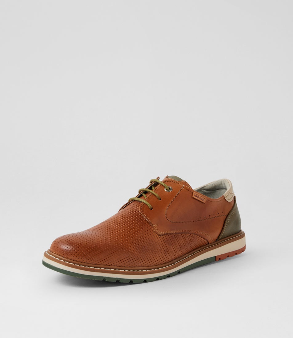 Berna 22 Brandy Leather Sneakers