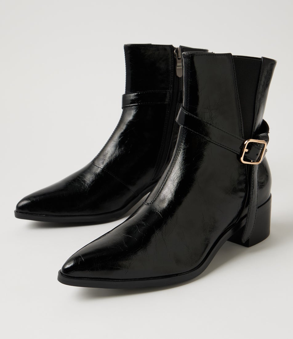 Nyx Black Ankle Boots