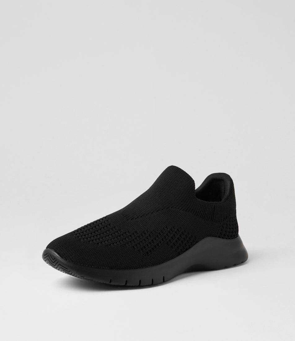 Perf Xw Black Fabric Sneakers