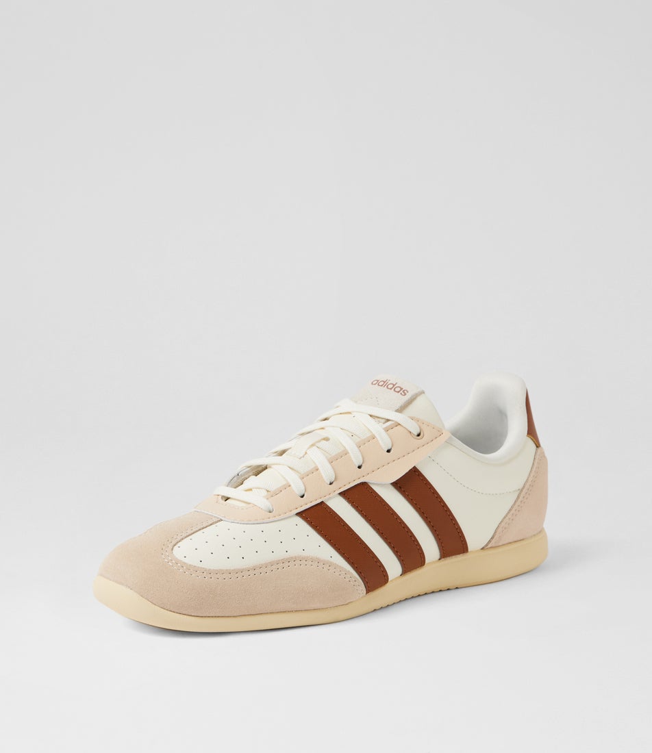 Barreda Lo W Off White Bronze Vanilla Fabric Sneakers