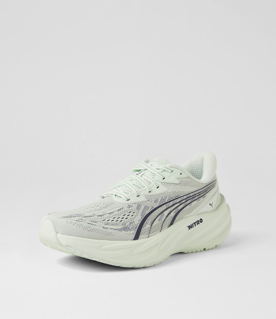 Velocity Nitro 5 W Sage Glow Inky Depths Mesh Sneakers