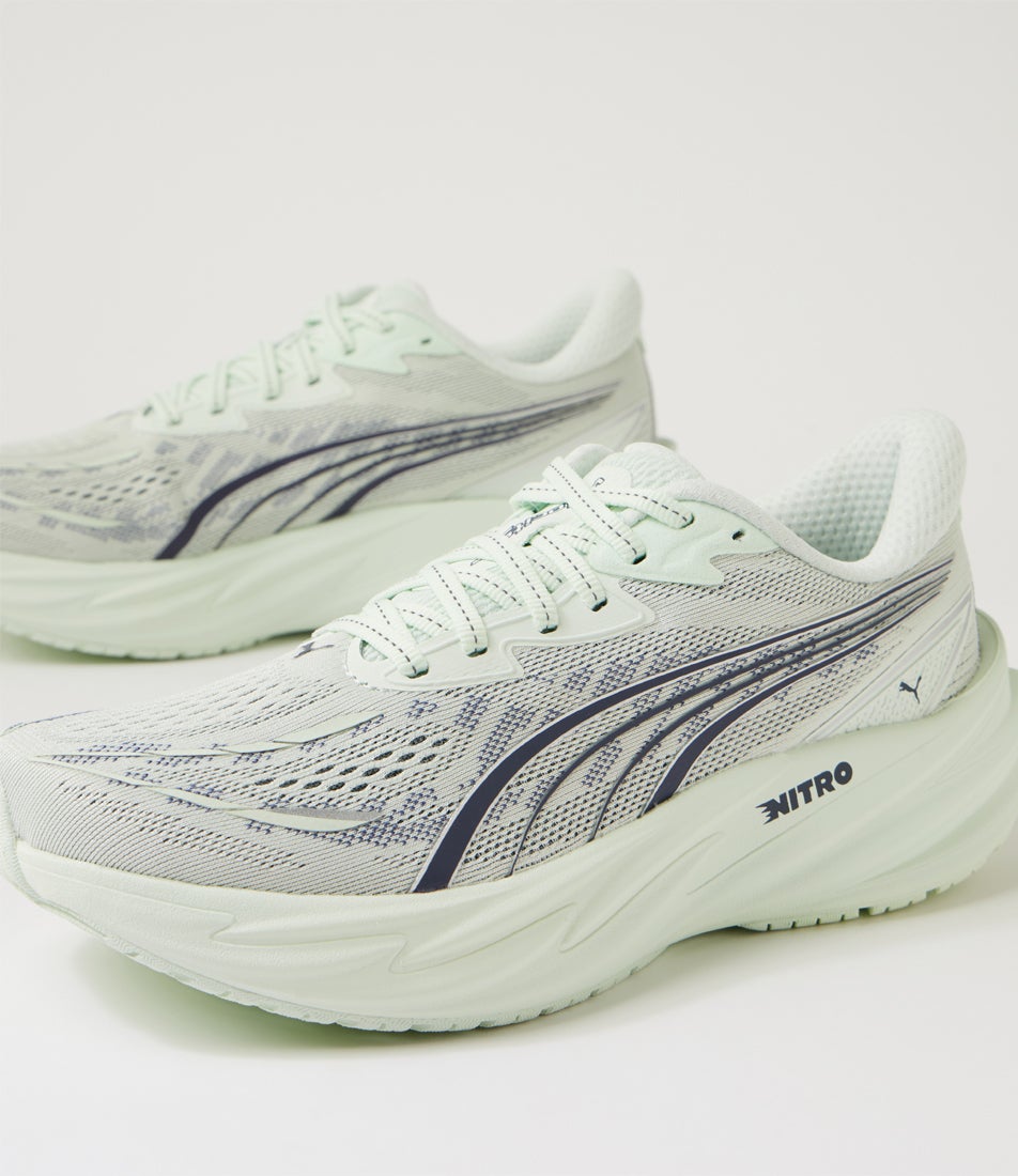 Velocity Nitro 5 W Sage Glow Inky Depths Mesh Sneakers
