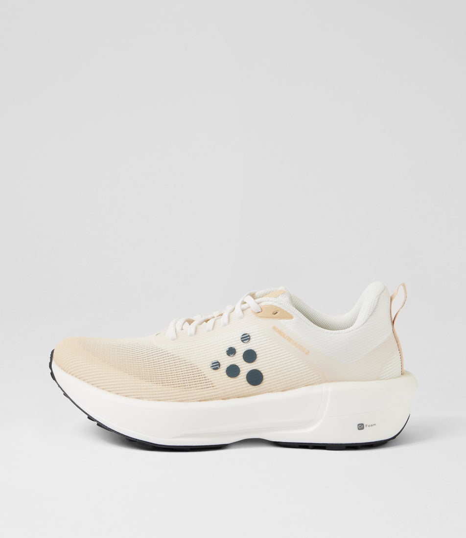 Nordlite Ultra 2 M Ash White Contrast Beige Mesh Platform Sneakers Nordlite Ultra 2 M Ash White Contrast Beige Mesh Platform Sneakers