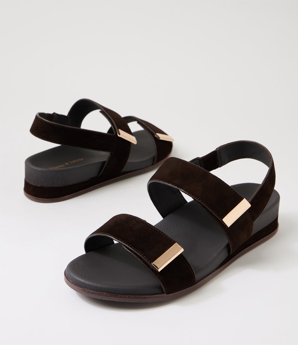 Funkie Choc Suede Sandals Funkie Choc Suede Sandals