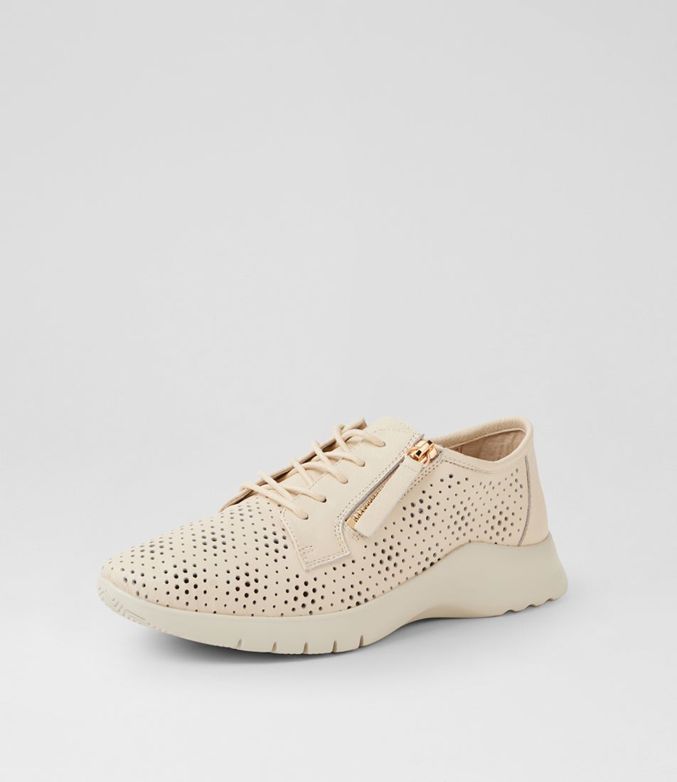 Pozer Xw Almond Leather Sneakers