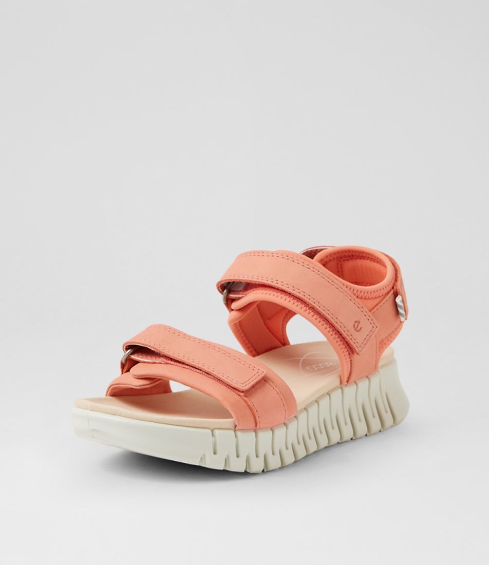 Gruuv Sol W Burnt Coral Nubuck Sandals