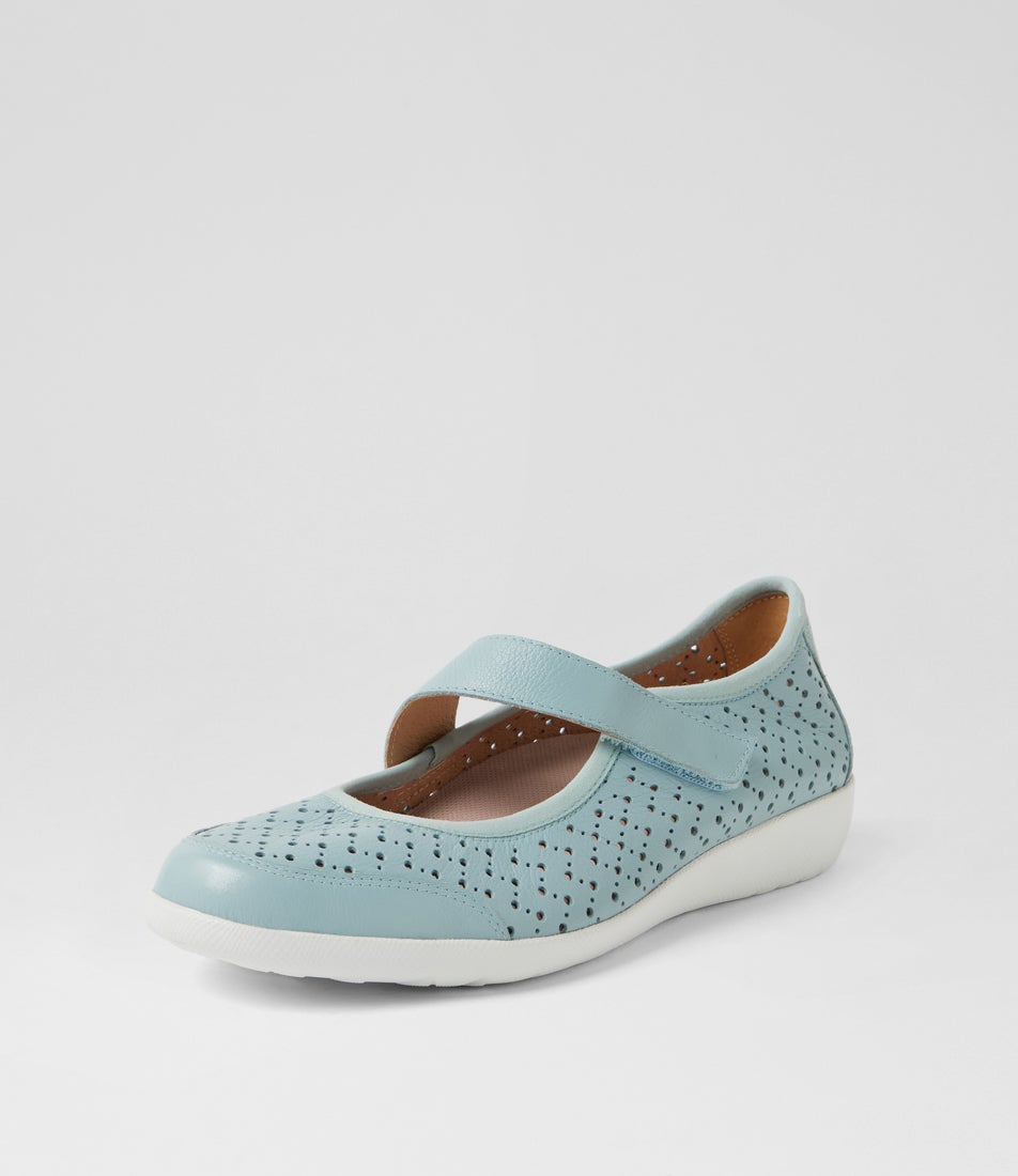 Ursi Xf Denim Leather Mary Janes