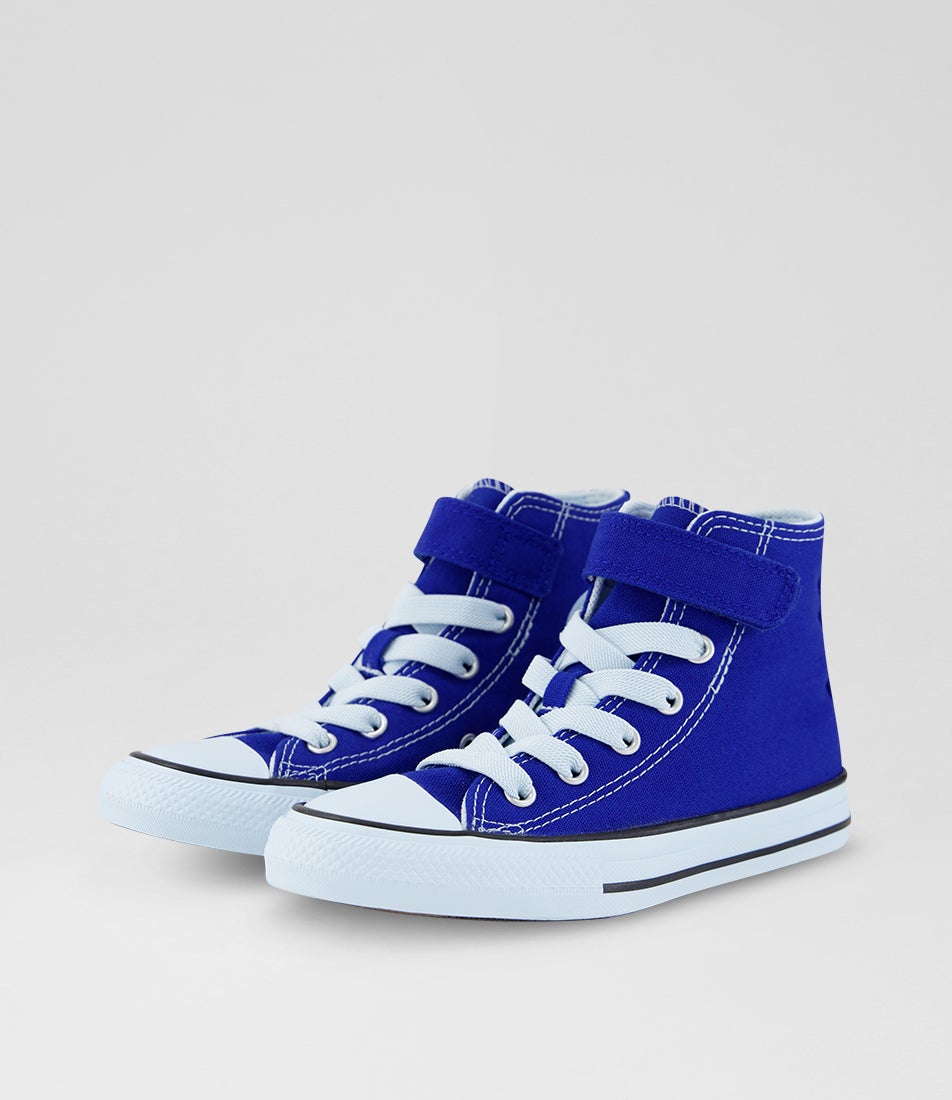 Ctas Hi Junior Blue Cold Touch Canvas Sneakers