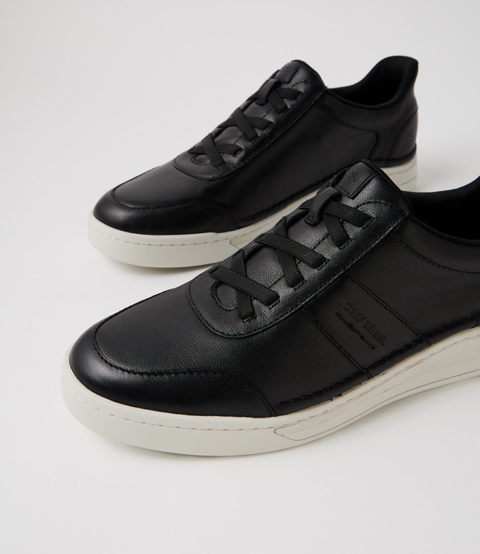 Cleve 11 Schwarz Leather Sneakers