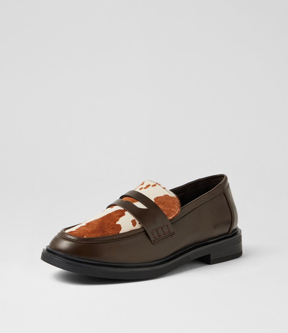 Marko Choc Cow Leather Pu Loafers Marko Choc Cow Leather Pu Loafers