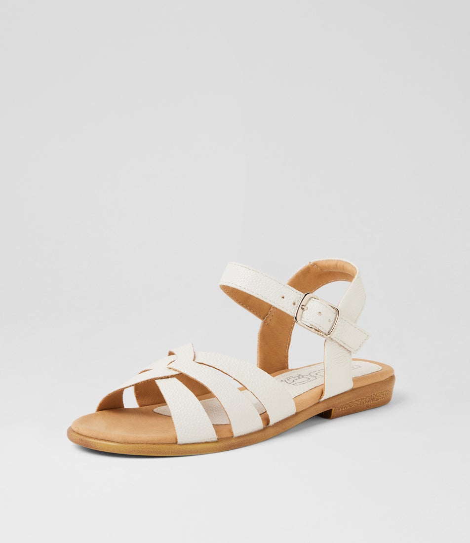 Piper Youth White Sandals