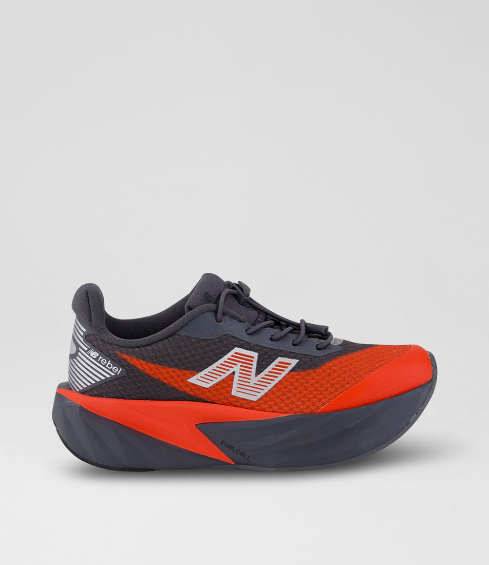 Rebel V5 Junior Neo Flame Magnet Mesh Lace Up Sneakers