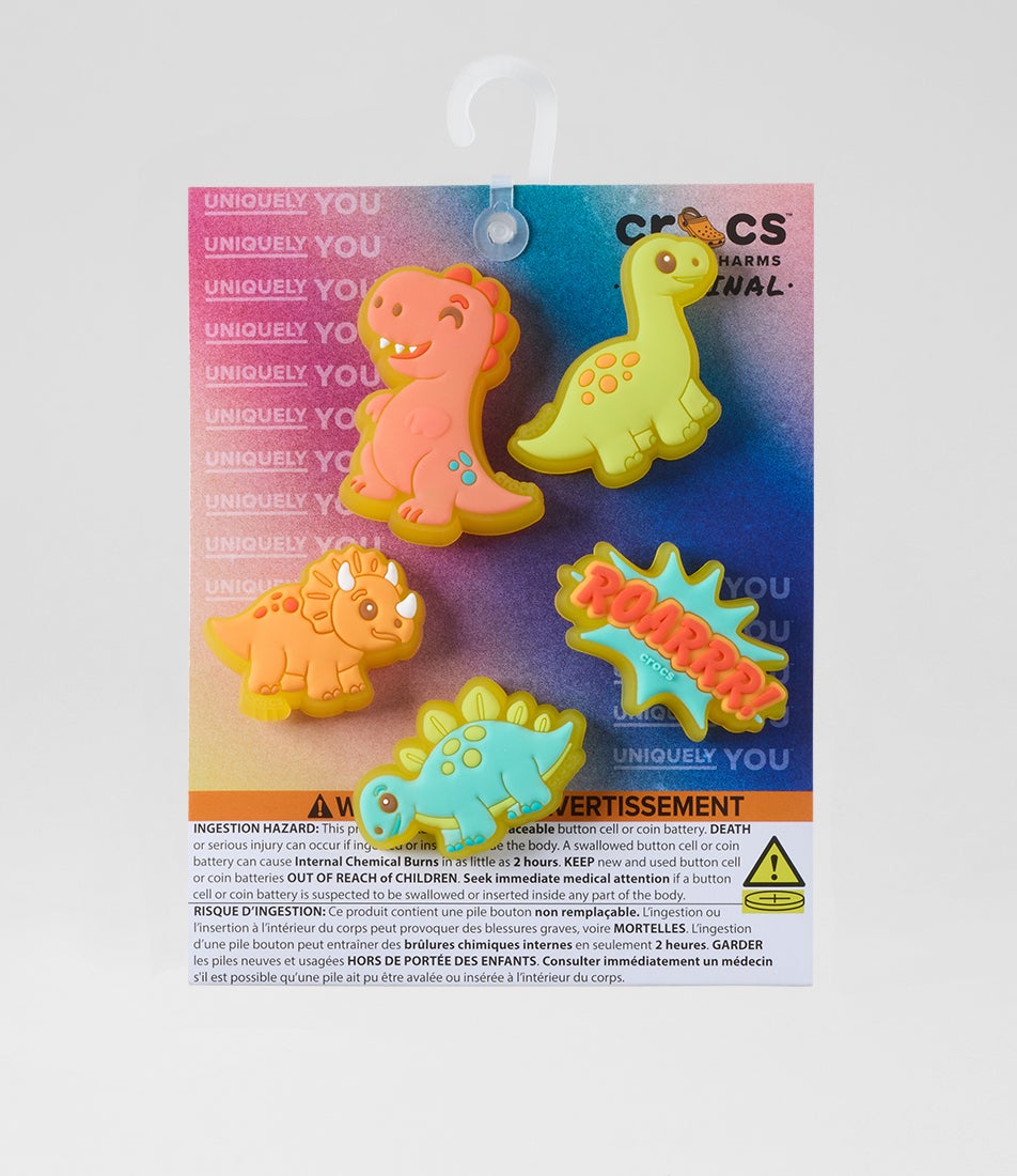 Lights Up Dino Junior Multi Jibbitz