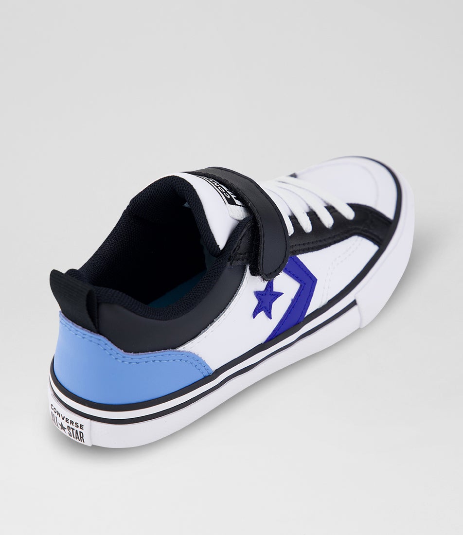 Pro Blaze Junior Light Blue White Black Leather