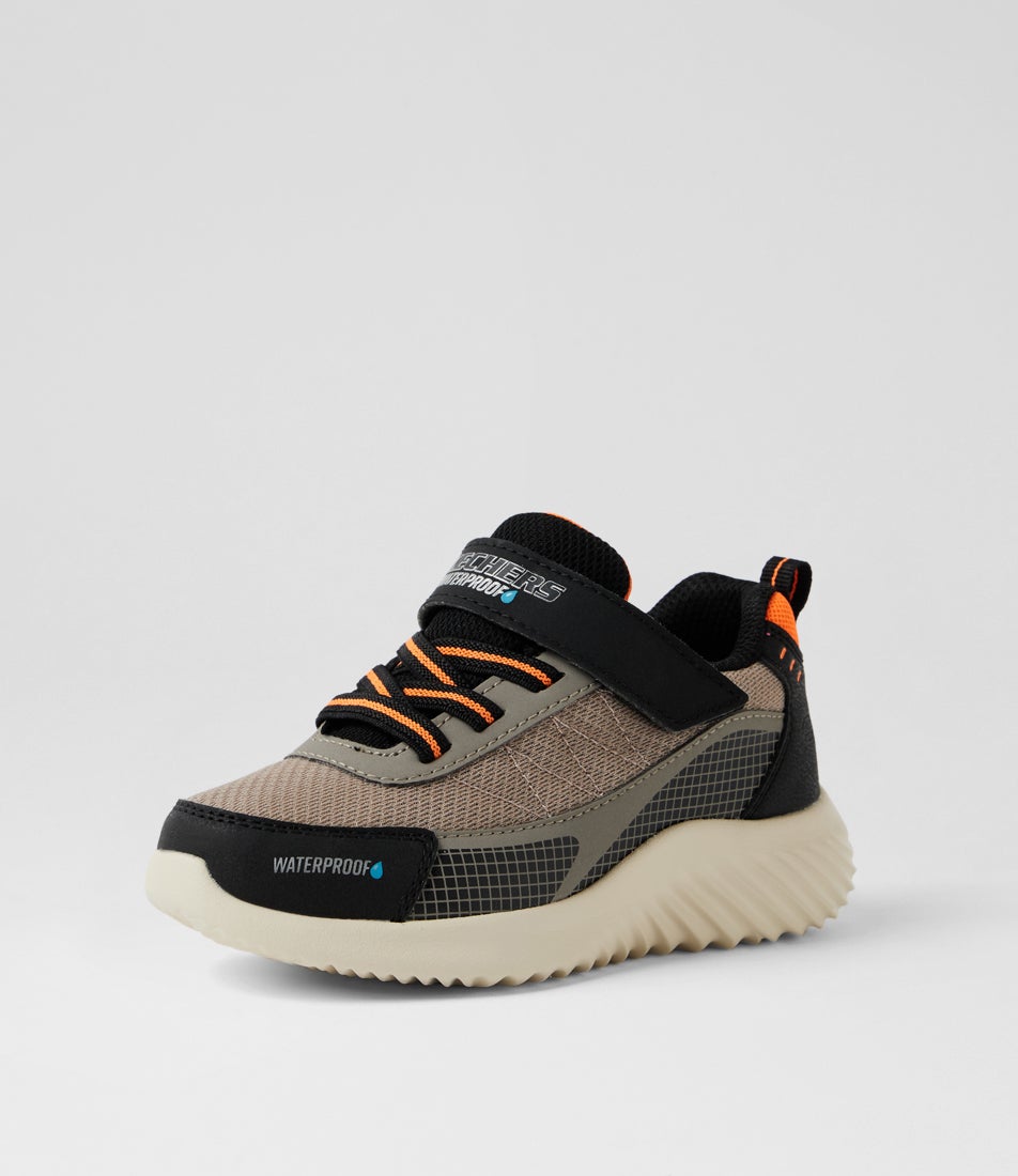 Bounder Venture Toddler Brown Taupe Fabric Sneakers Bounder Venture Toddler Brown Taupe Fabric Sneakers