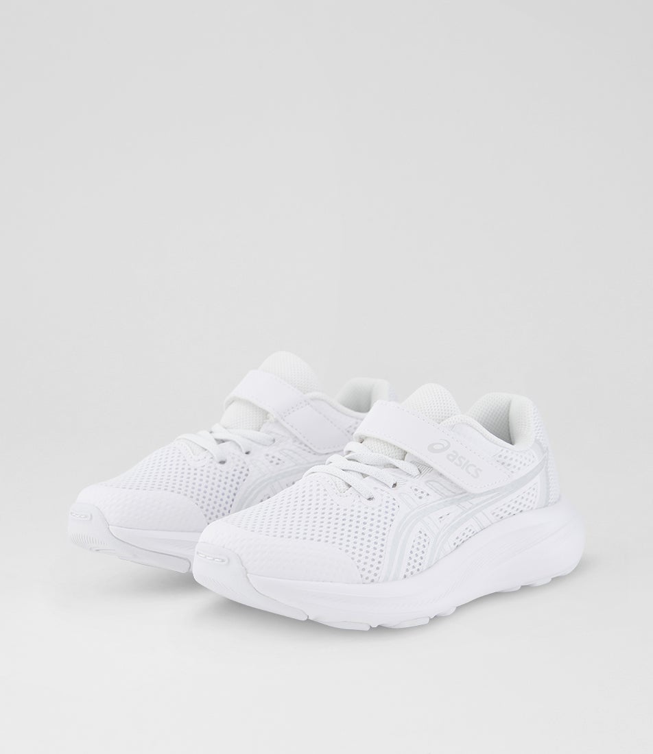 Contend 10 Junior White Cloud Grey Mesh Sneakers