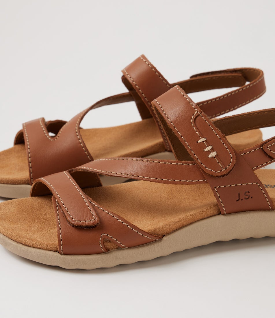 Juliet 01 Cognac Leather Sandals Juliet 01 Cognac Leather Sandals