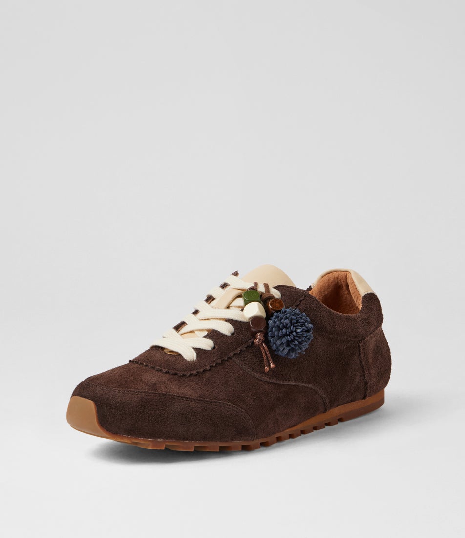 Bentley Sneaker Chocolate Suede Sneakers