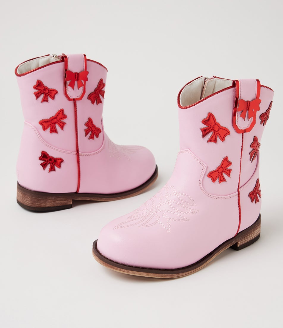 Sadie Boot Toddler Pink Smooth Calf Boots
