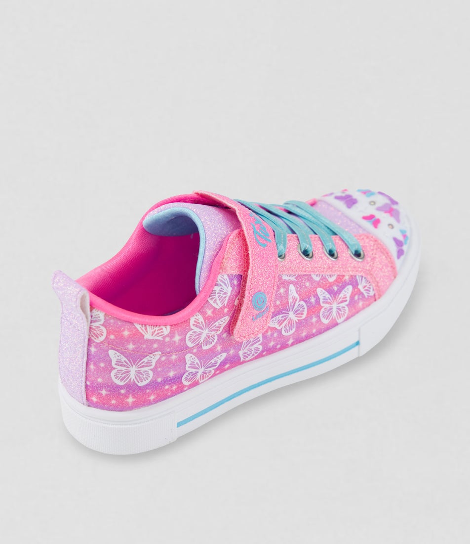 Twinkle Sparks Junior Ombre Hot Pink Sneakers