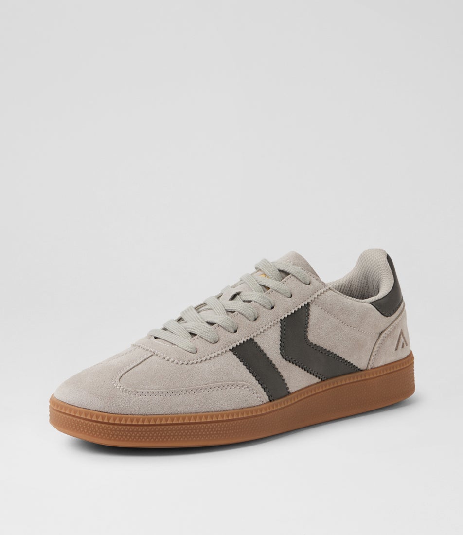 Condor Grey Microsuede Sneakers