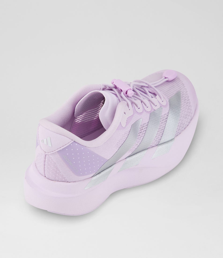 Adizero Evo Sl Junior Ice Lavender Silver Iron Mesh Sneakers