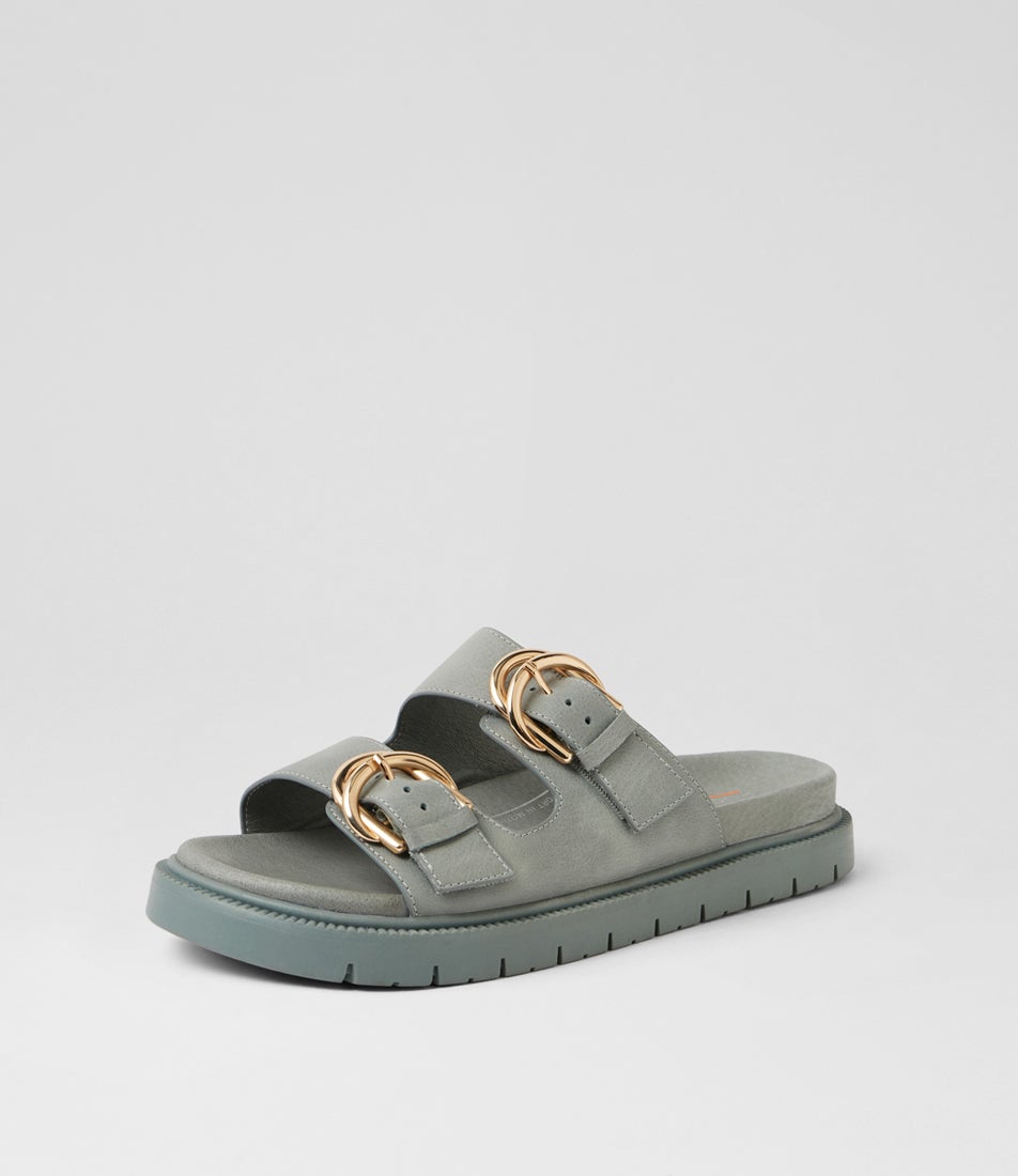 Harper Ocean Leather Sandals