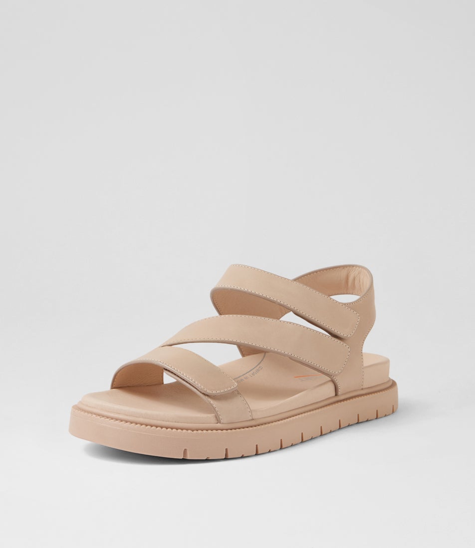 Hamilton Blush Leather Sandals