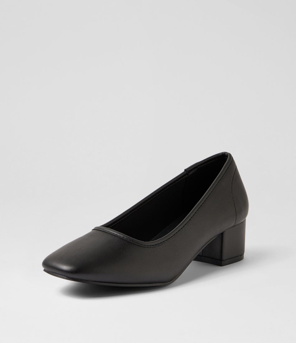 Sussex Black Pump Heels