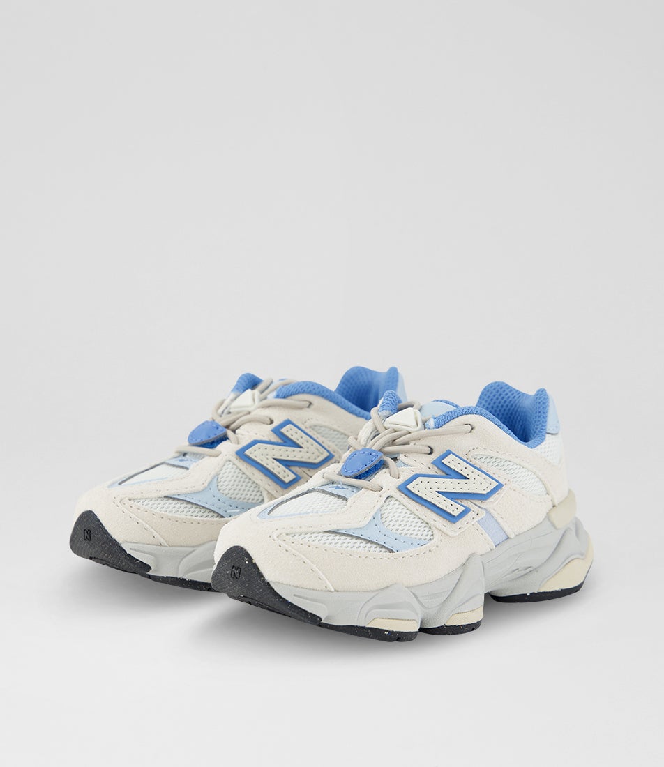 9060 Toddler Analog Blue Linen Suede Sneakers