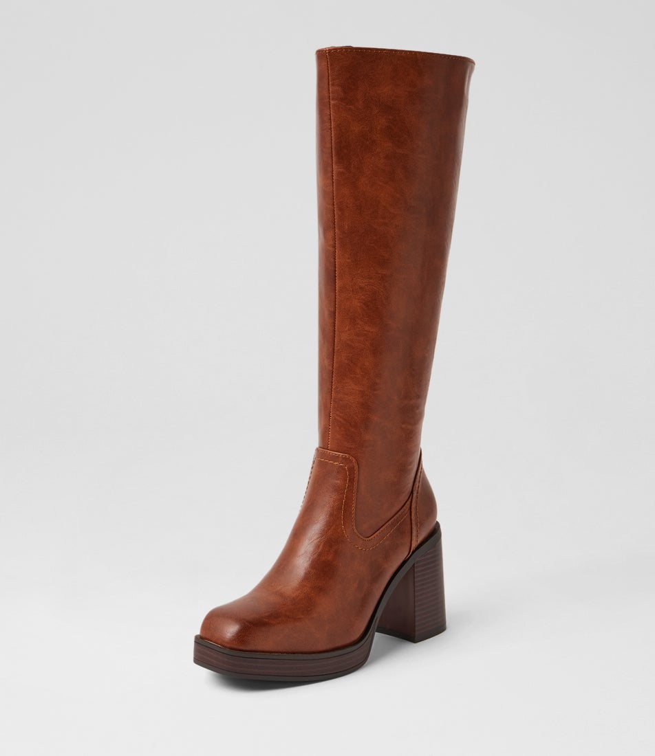 Petty Tan Knee High Boots
