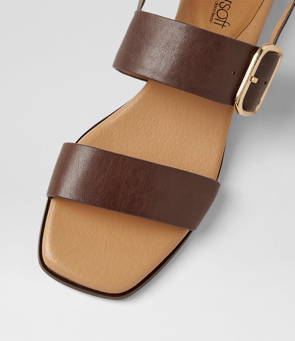 Demai Brown Leather Sandals Demai Brown Leather Sandals
