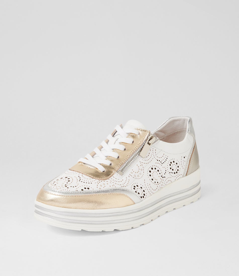 Veemie Xf Metallic Multi Leather Sneakers