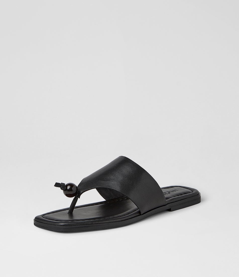 Arai Black Leather Thongs